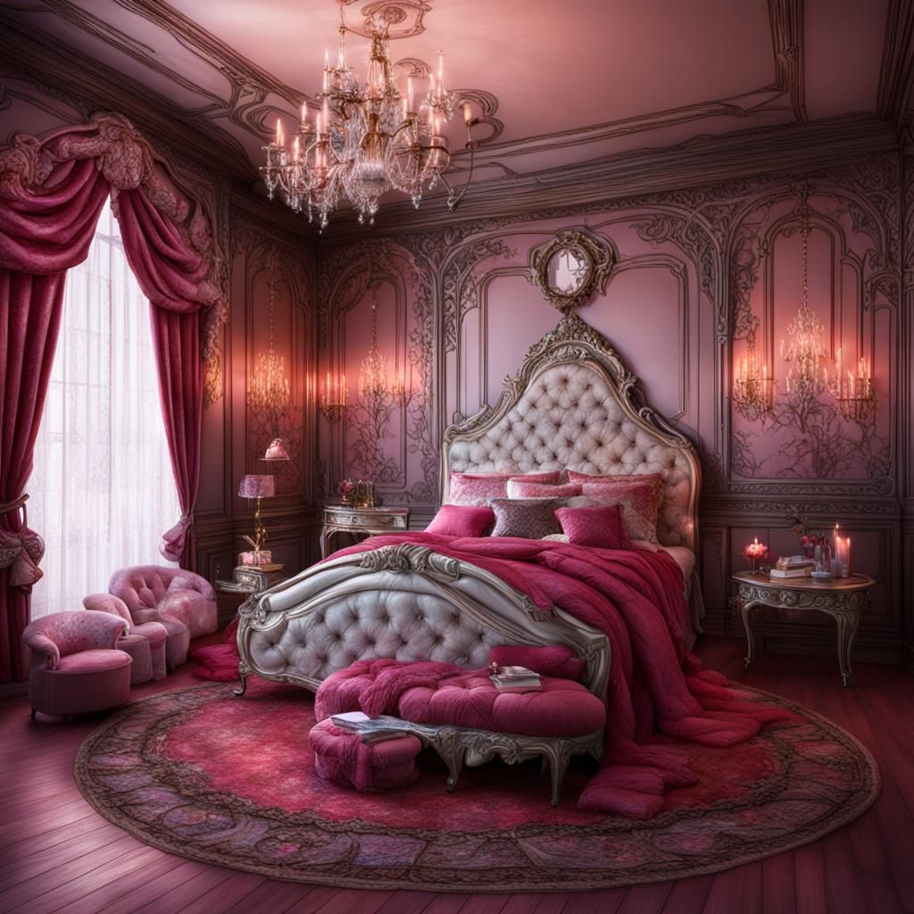Enchanting Fantasy Boudoir Scene