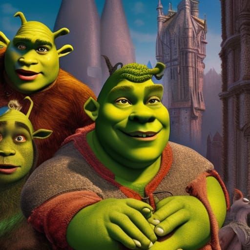 The Three Stooges In Shrek