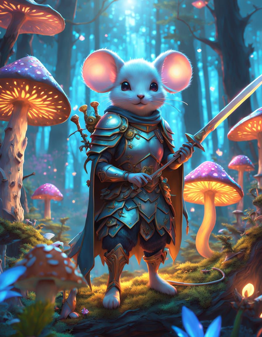 Ethereal Fantasy Creatures Unleashed in Whimsical Anime Art