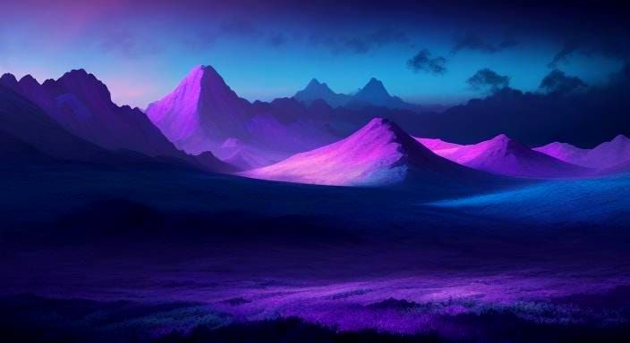 Purple Mountains Cliche Niche