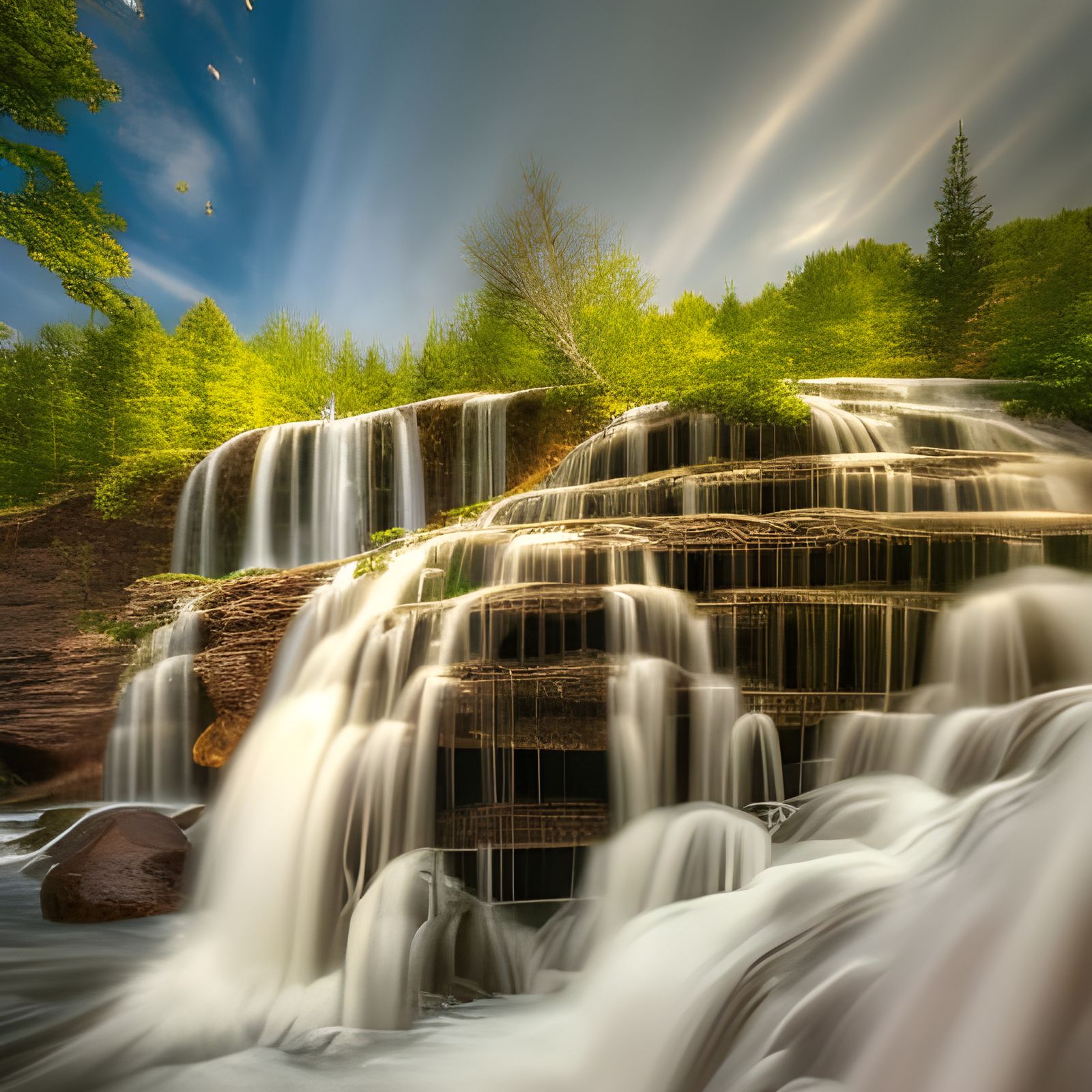 Breathtaking Sarmatian Waterfalls: Natural Light Photography