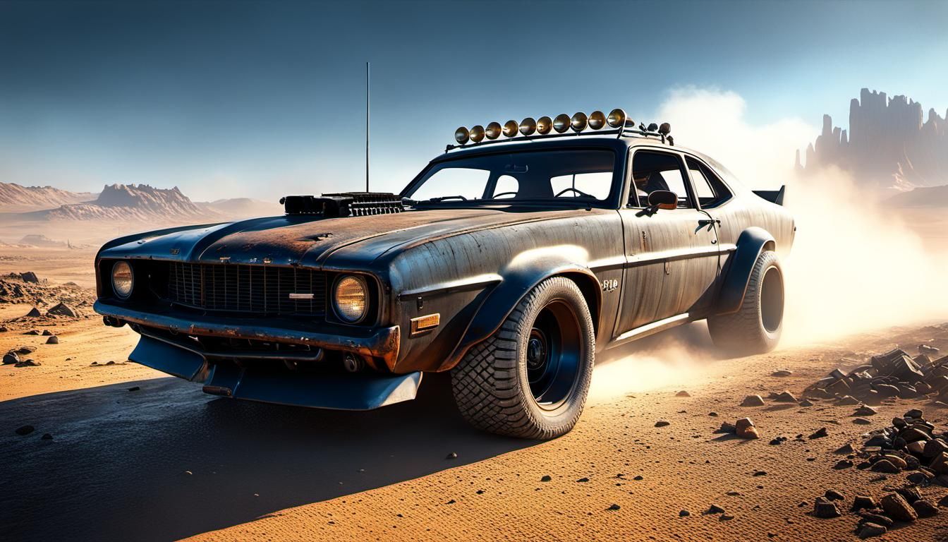 Mad Max Post-Apocalyptic World in Hyperdetailed HDR