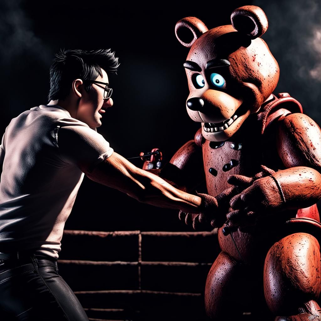 Epic Showdown: Markiplier vs. Freddy Fazbear