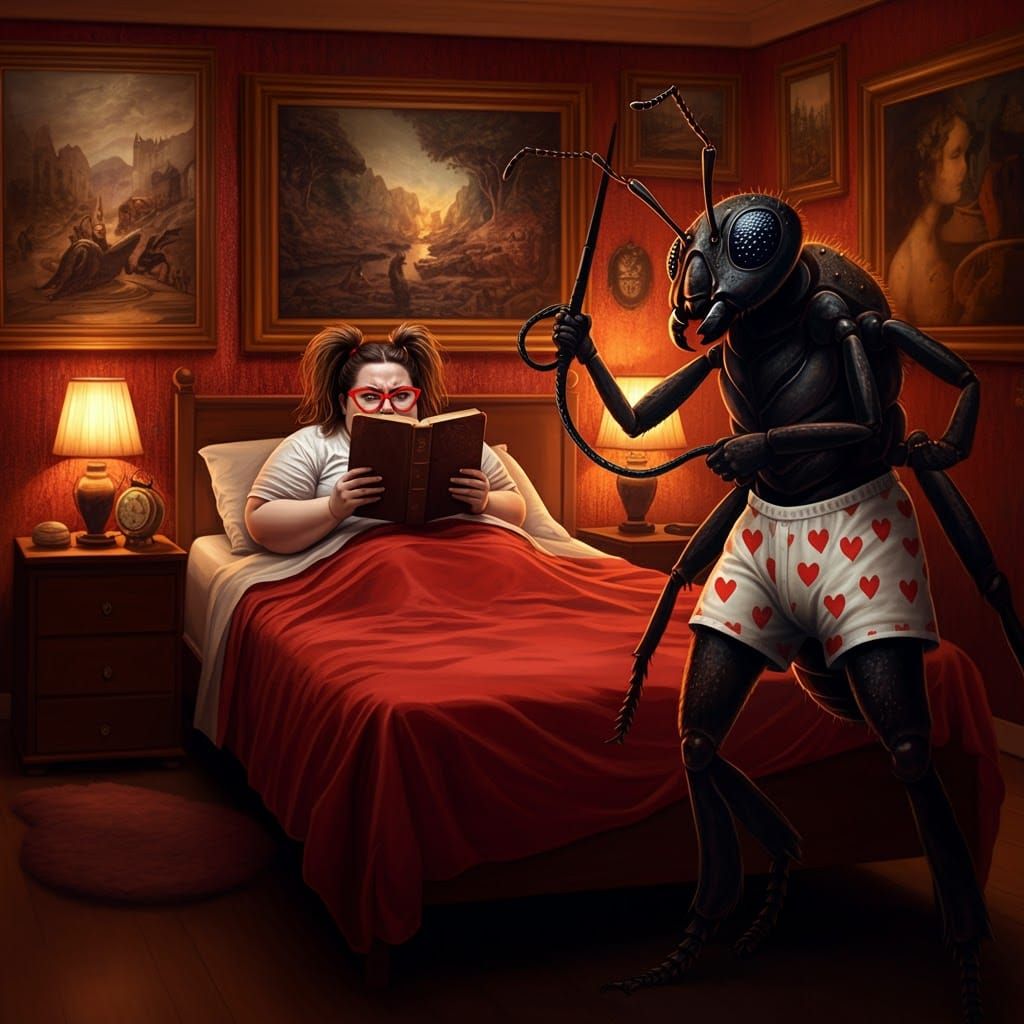 I Have Ants Series: C'mon Jen. Let's get frisky!