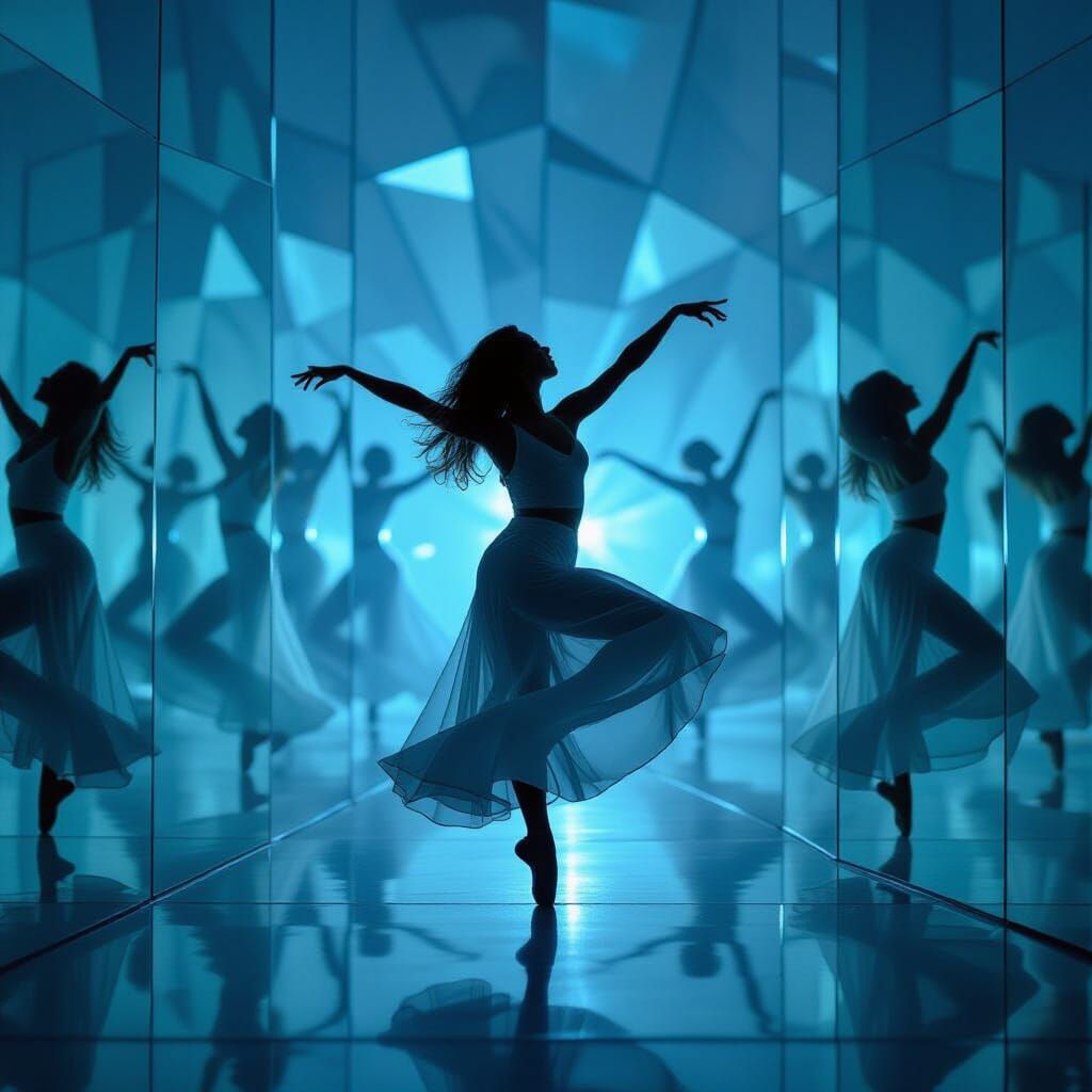 Concentric Reflections of a Modern Dancer
