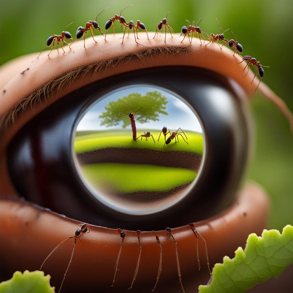 Ant's-Eye View: A Giant World in Miniature