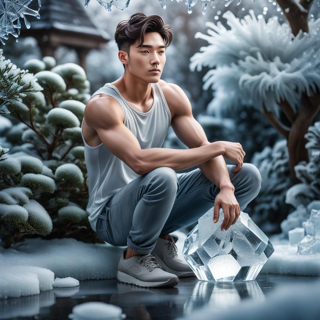 Peter and the ice cube