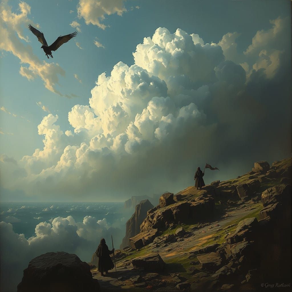 Dreamscapes of Turbulent Skies