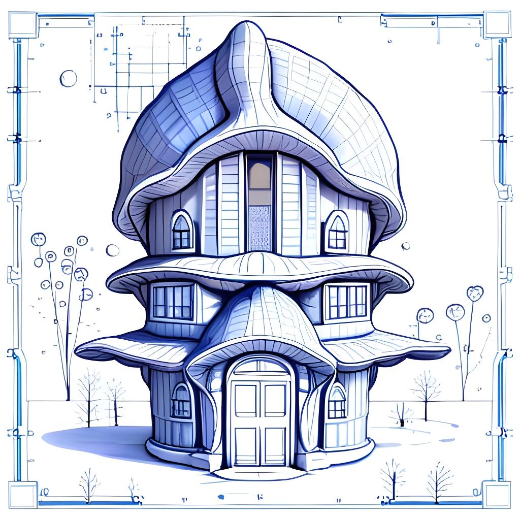 Weird House Blueprint