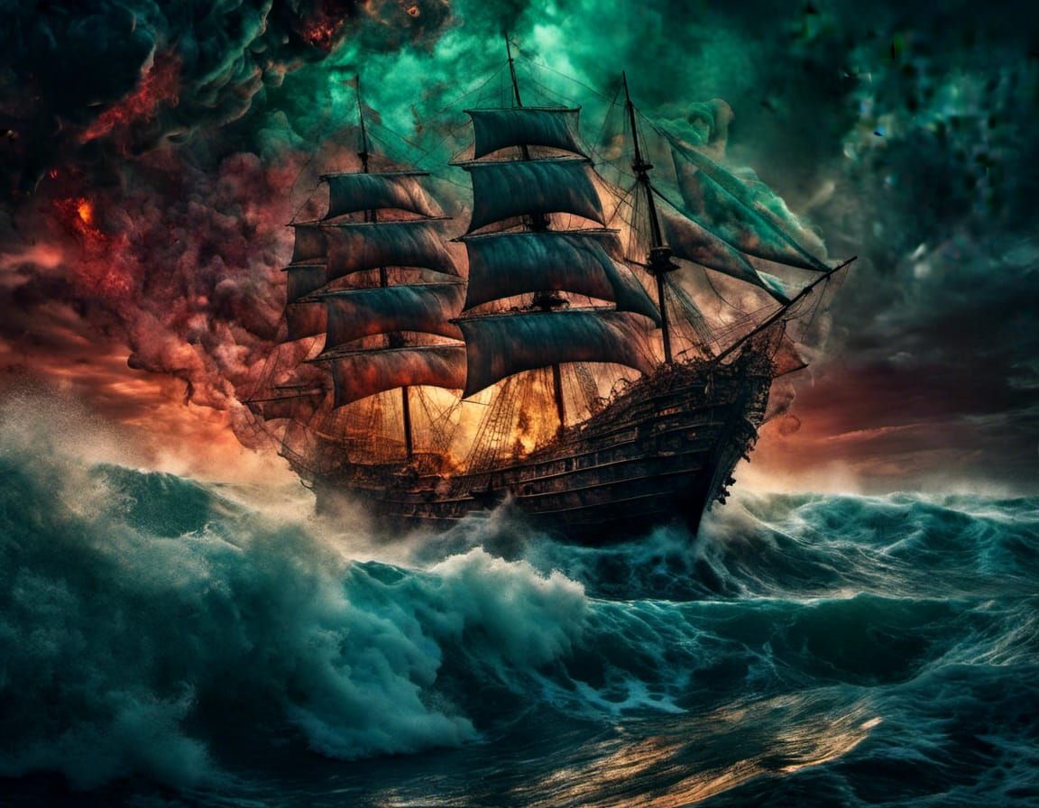 Ship in a Bottle Navigates Stormy Seas