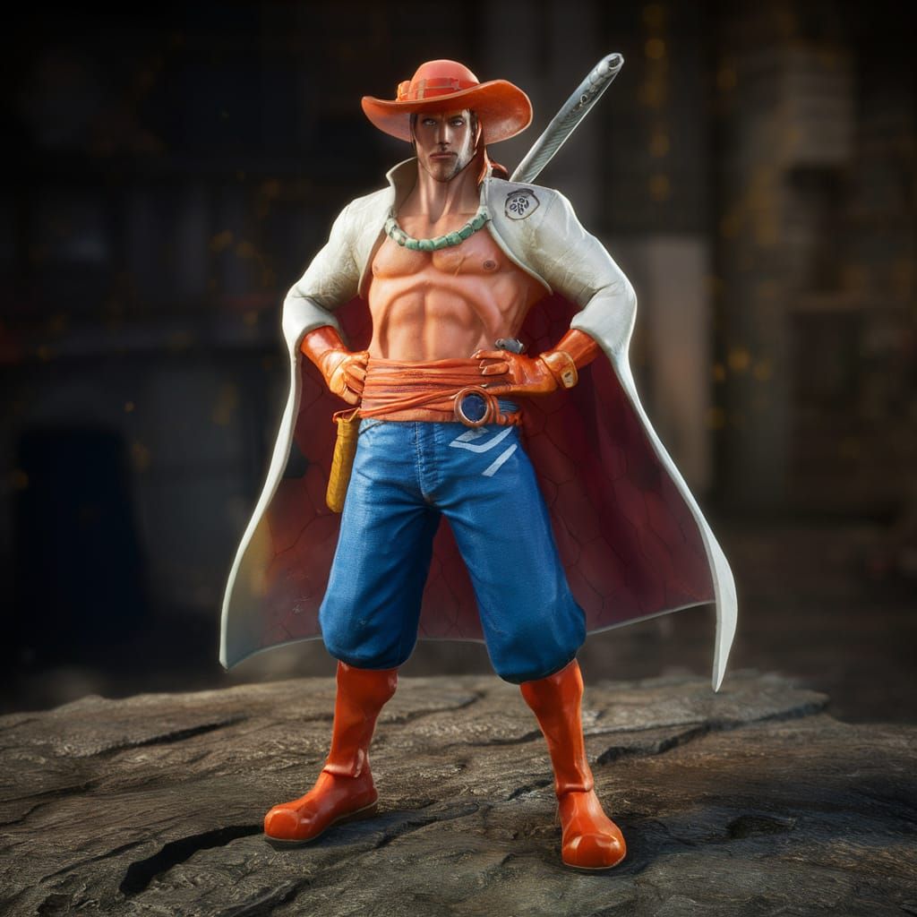 Zorro in One Piece Anime Style