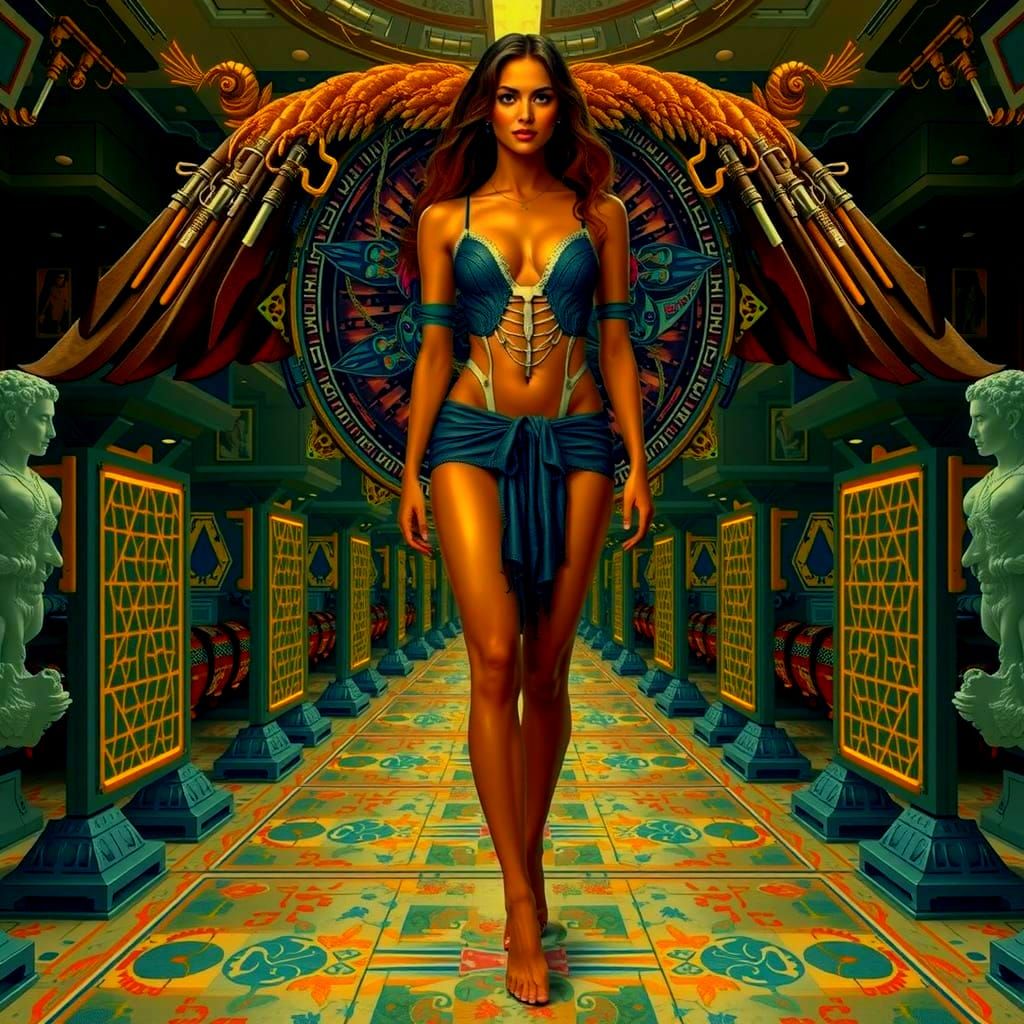 Hyperrealistic Exploration of Femininity and Humanity