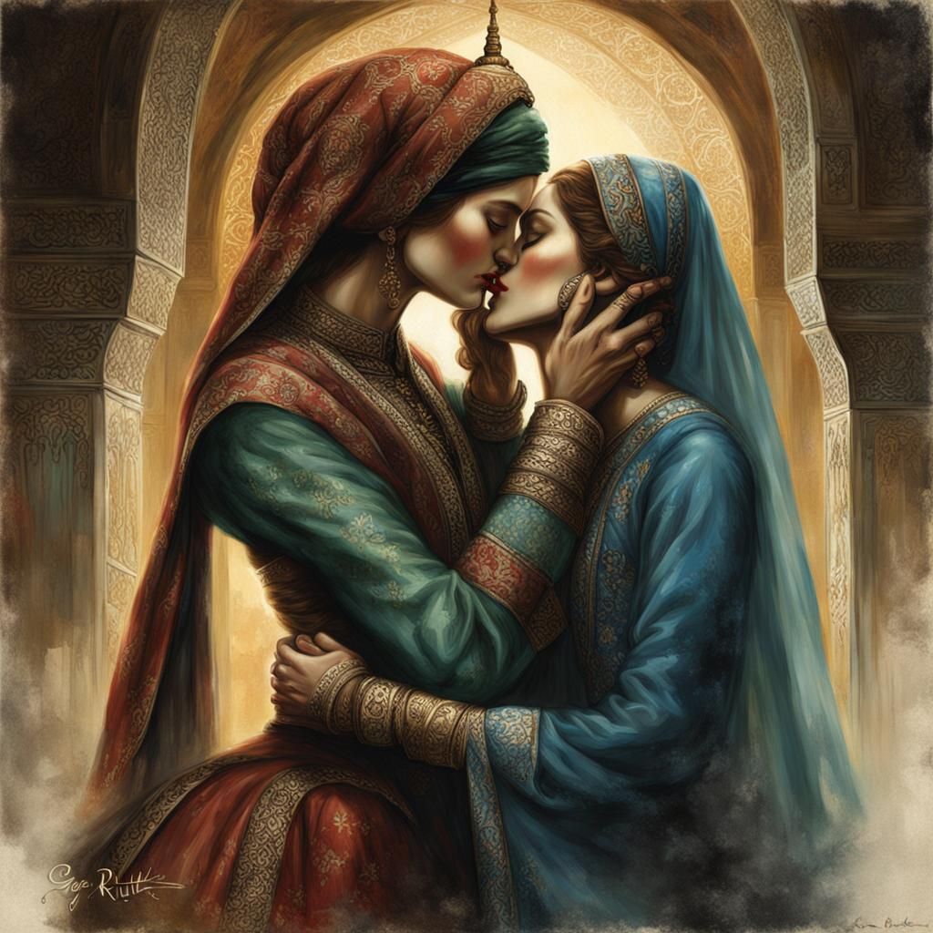 Passionate Kiss: Ottoman Women in Sinister Style