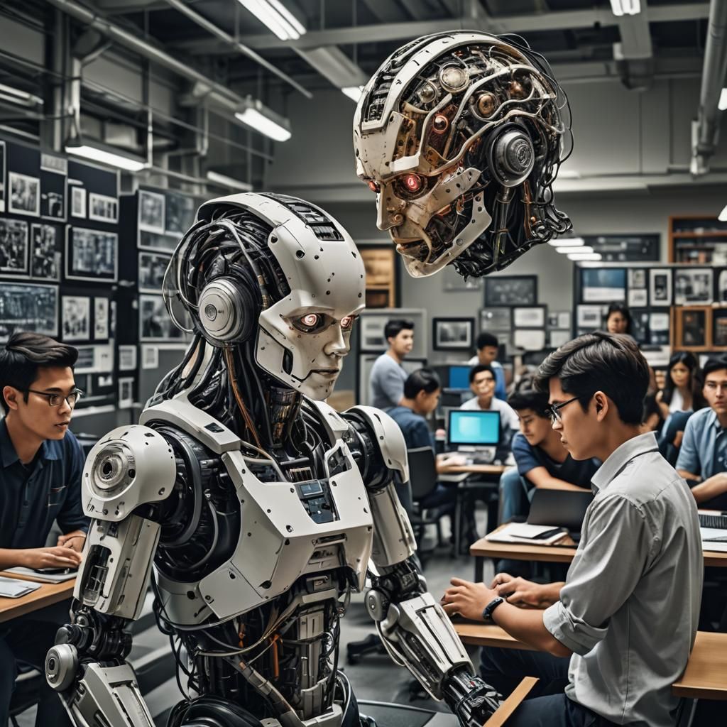 AI Teaches College Students About Image Generation