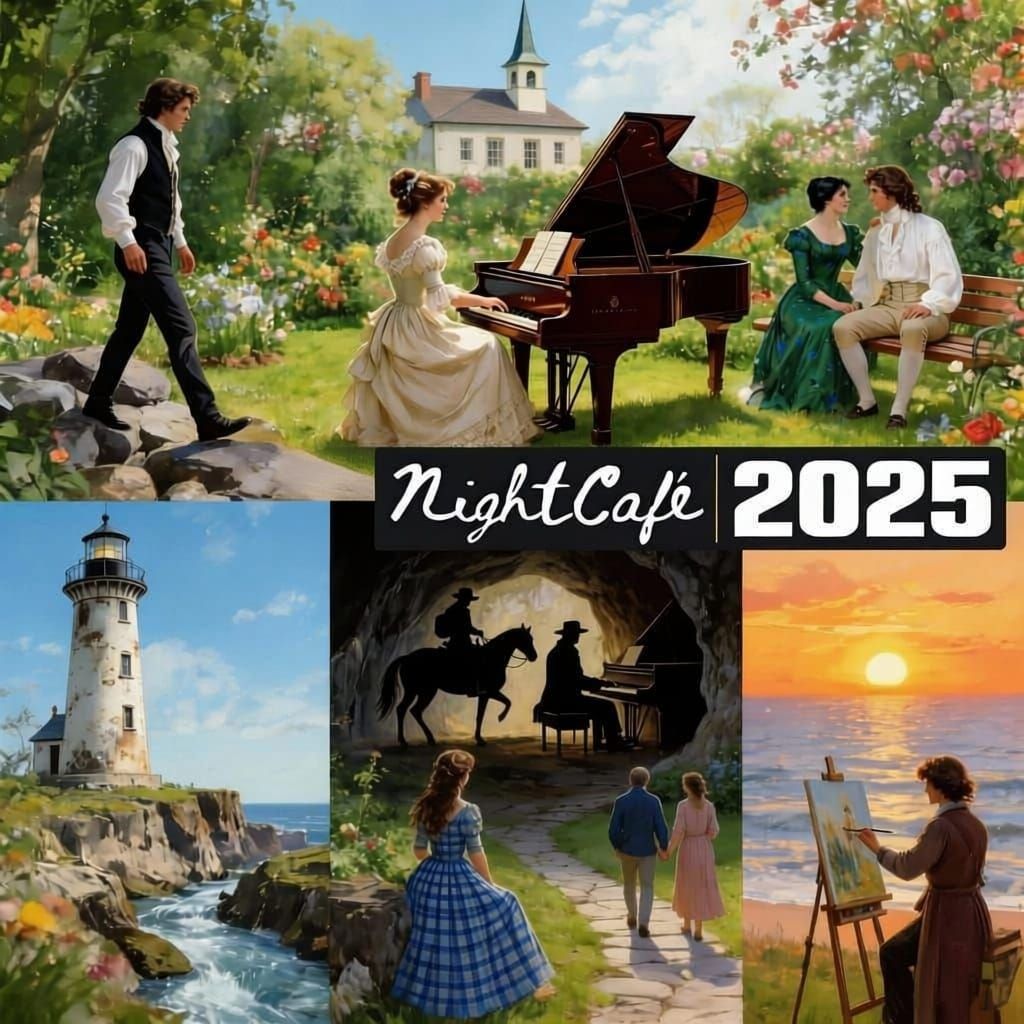 AI Art Collage: Best Creations of 2025