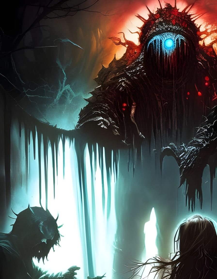 Morbius-Inspired Dripping Horror Art