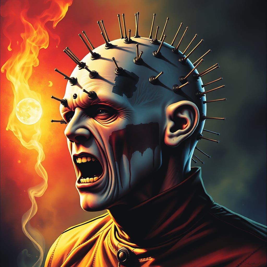Pinhead's Torment in a Human Mind