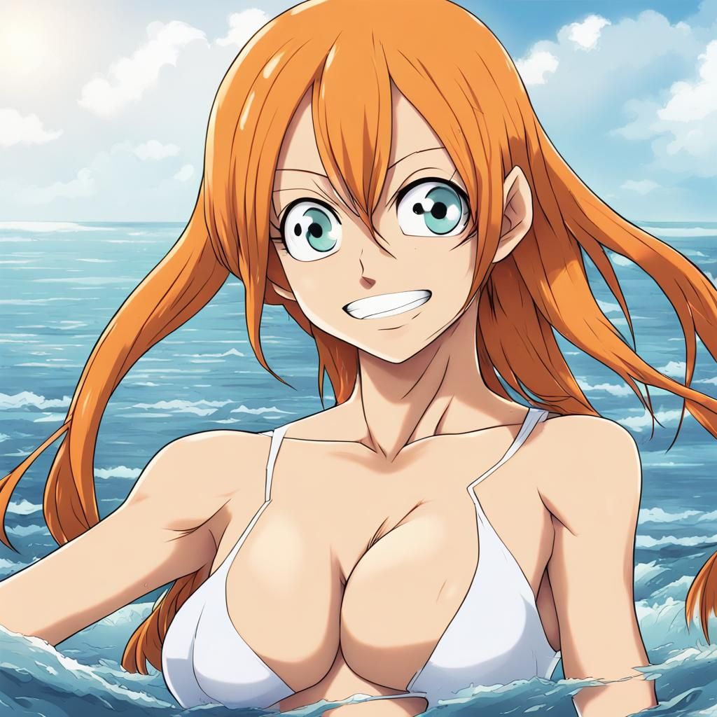 Anime Style Nude Figure in Manga Key Visual