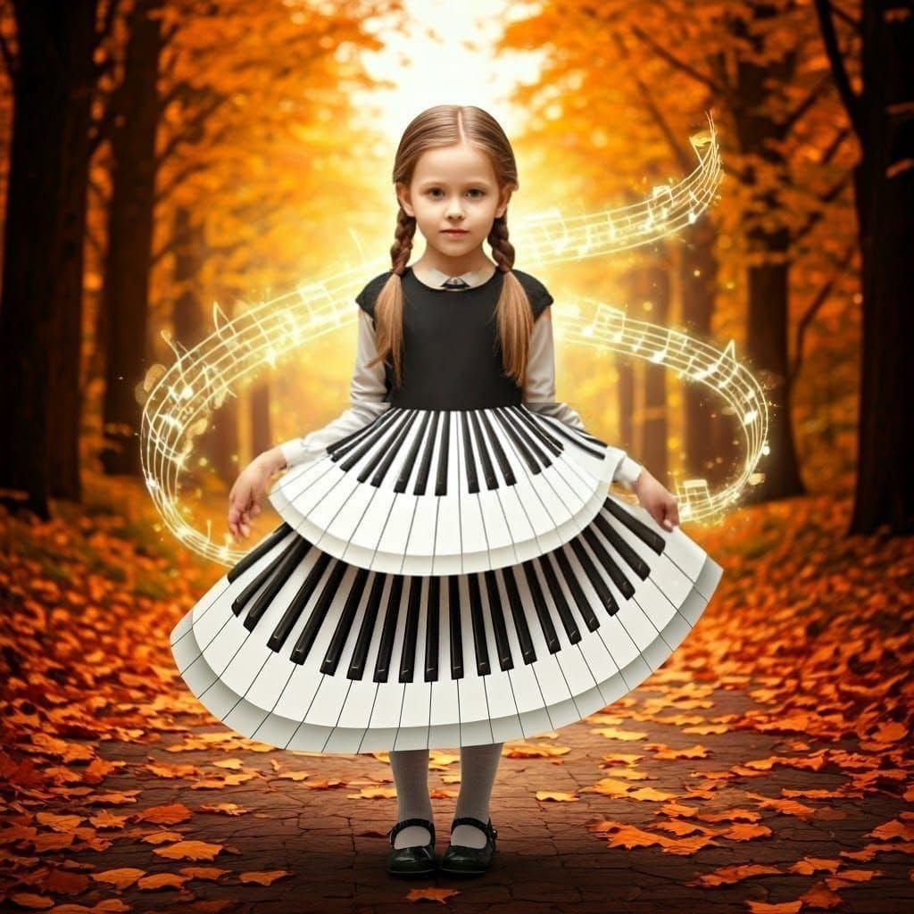 Elegant Black Sarafan with Fitted Sleeves and Closed Collar