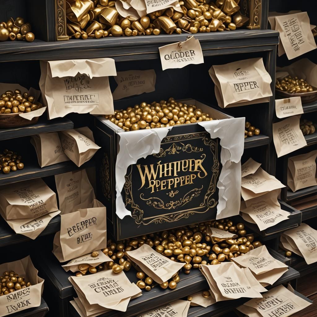 White Pepper Spill: Detailed Matte Painting