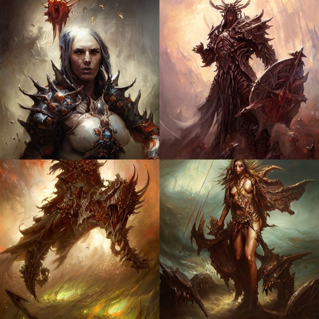 Image Generated in the Style of Manzanedo