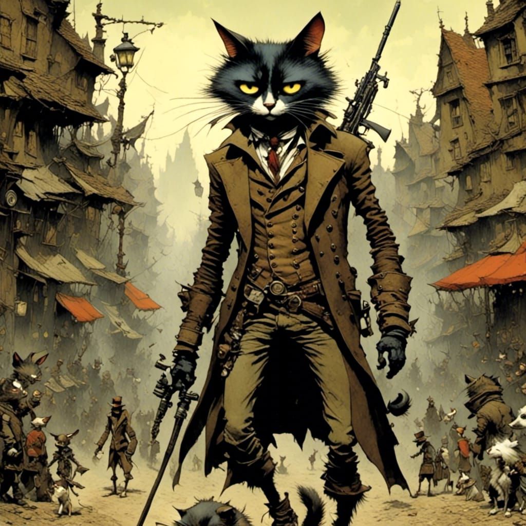 Epic Fantasy Mastermind in Deep Background