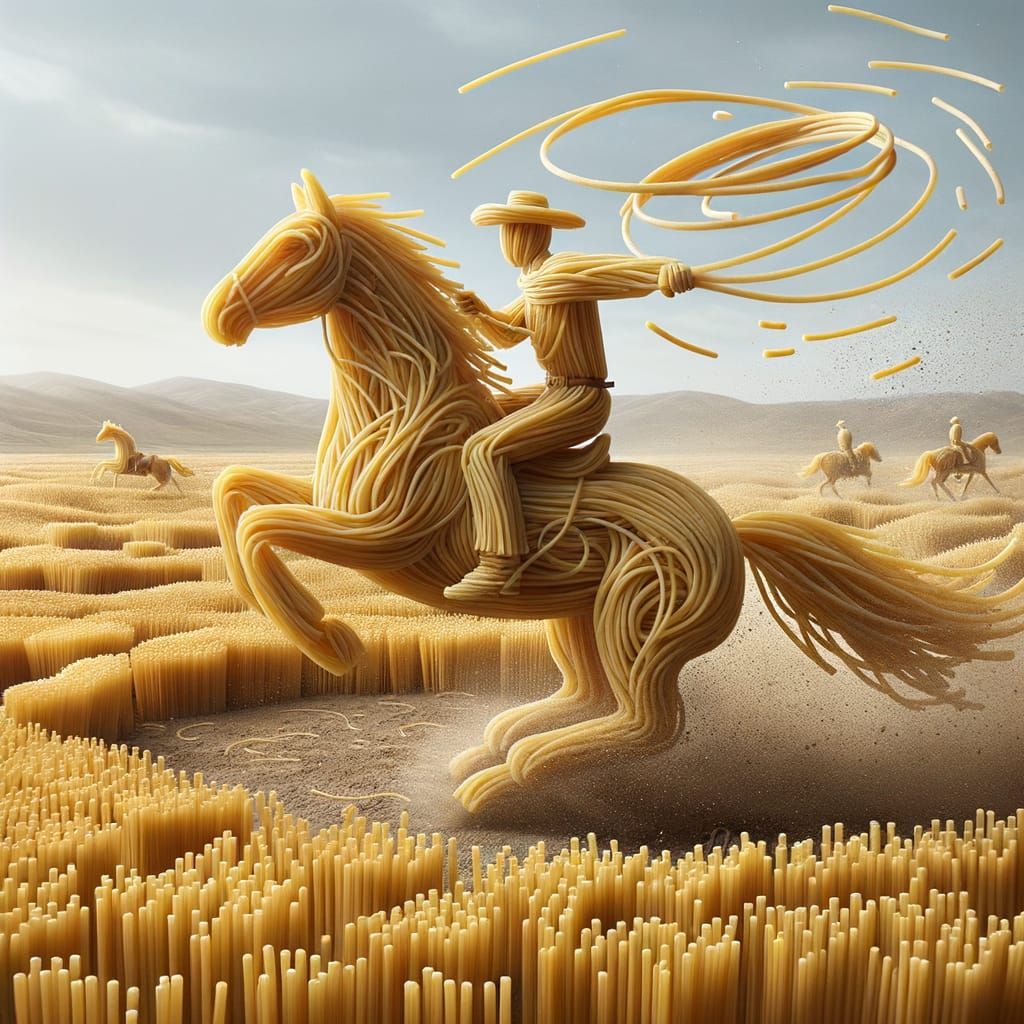 Spaghetti Cowboy Rides Again: A CGI Western