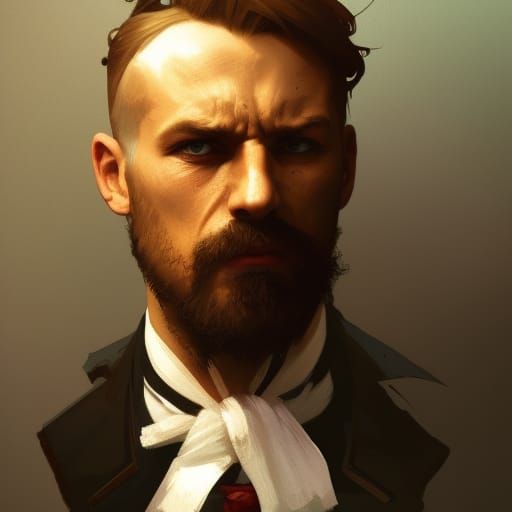 Hyperdetailed Portrait of Jack the Ripper