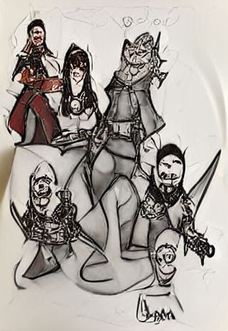D&D Party Ready for Adventure