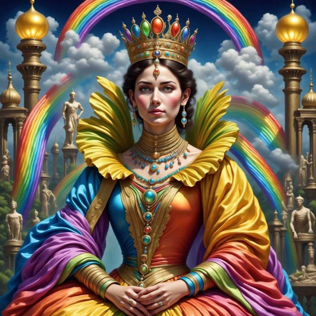 The rainbow Queen