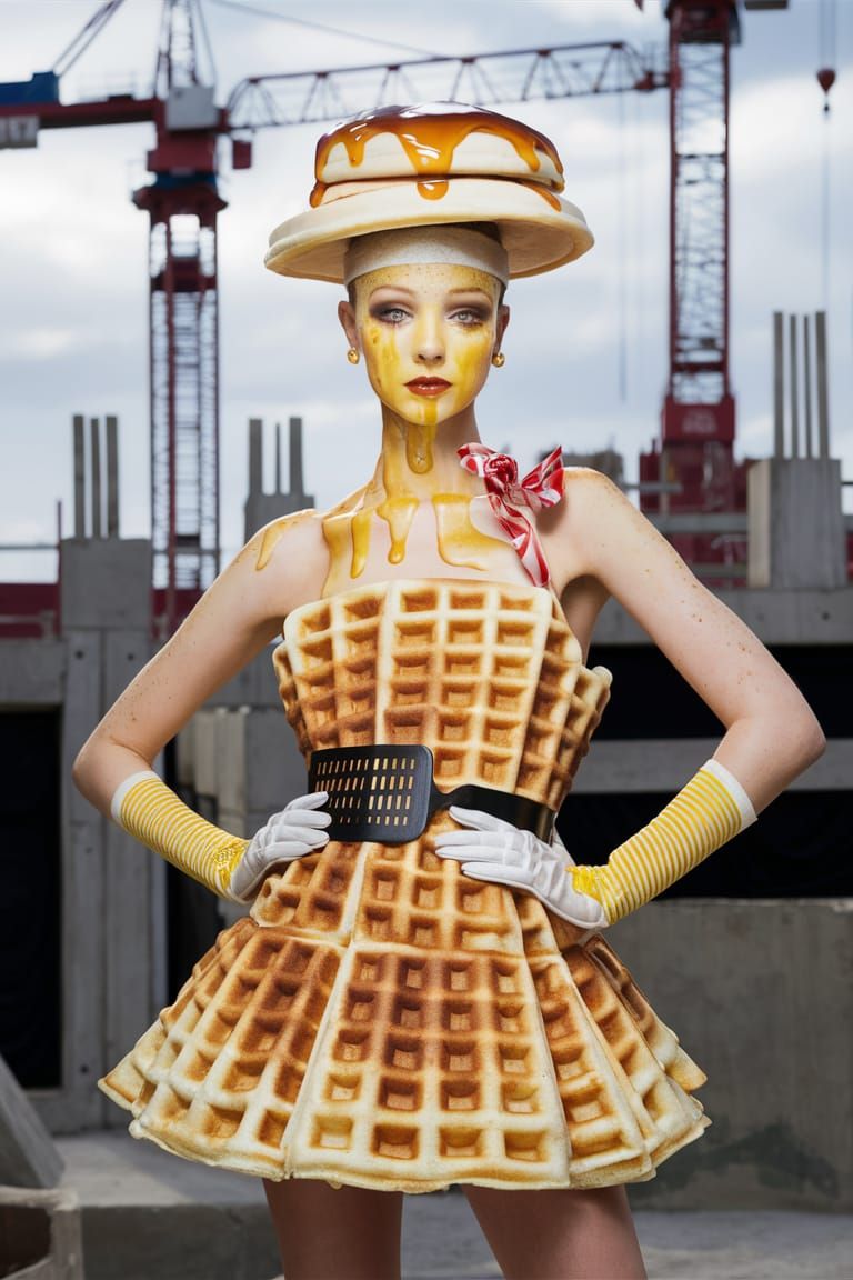 Flapjack Couture: Breakfast as High Fashion