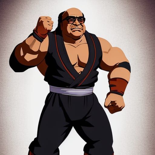 Danny Devito as Street Fighter Character