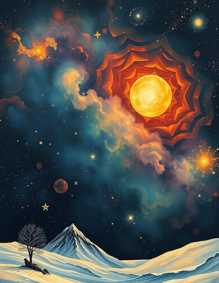 Where We Meet & Miss in Impasto Fabric of the Universe