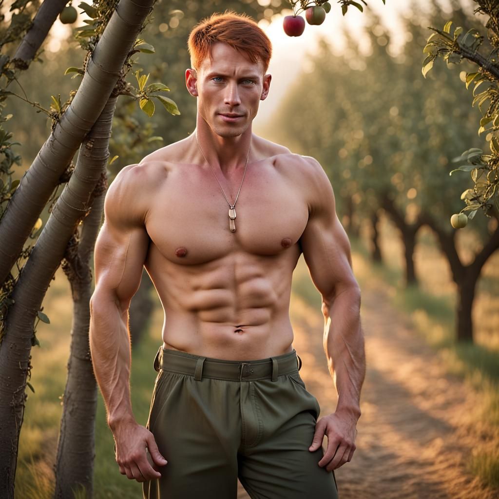 Soldier's Triumphant Return to Orchard Home