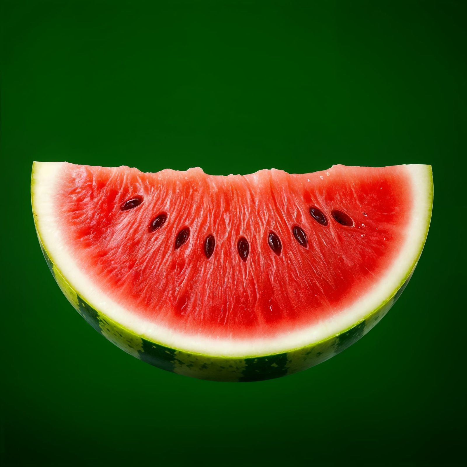 Vibrant Realistic Watermelon Slice