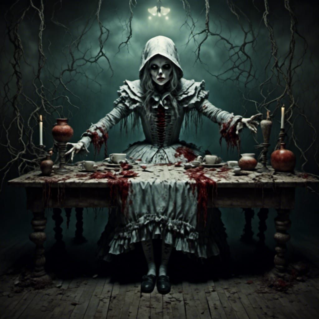 Alice in Wonderland in Asylum: Hyperrealistic Horror