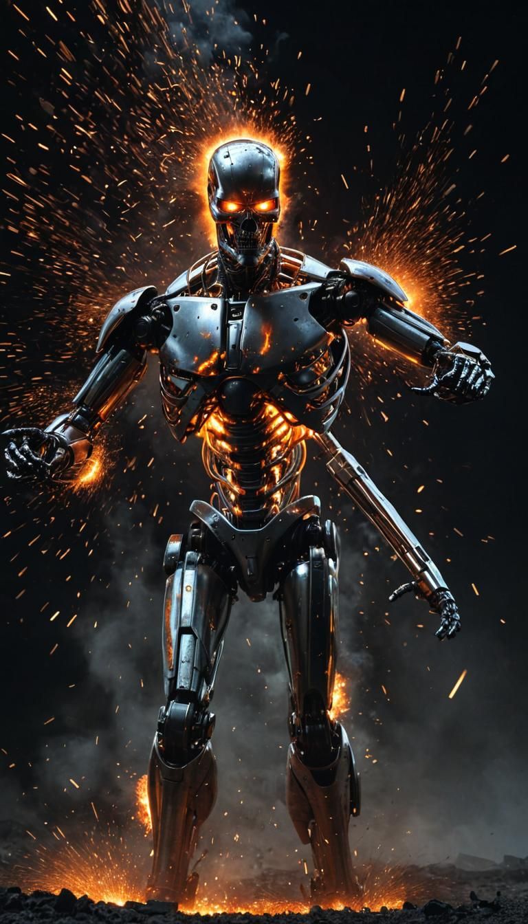 A dramatic exploding disintegrating ethereal ghostly shapesh...