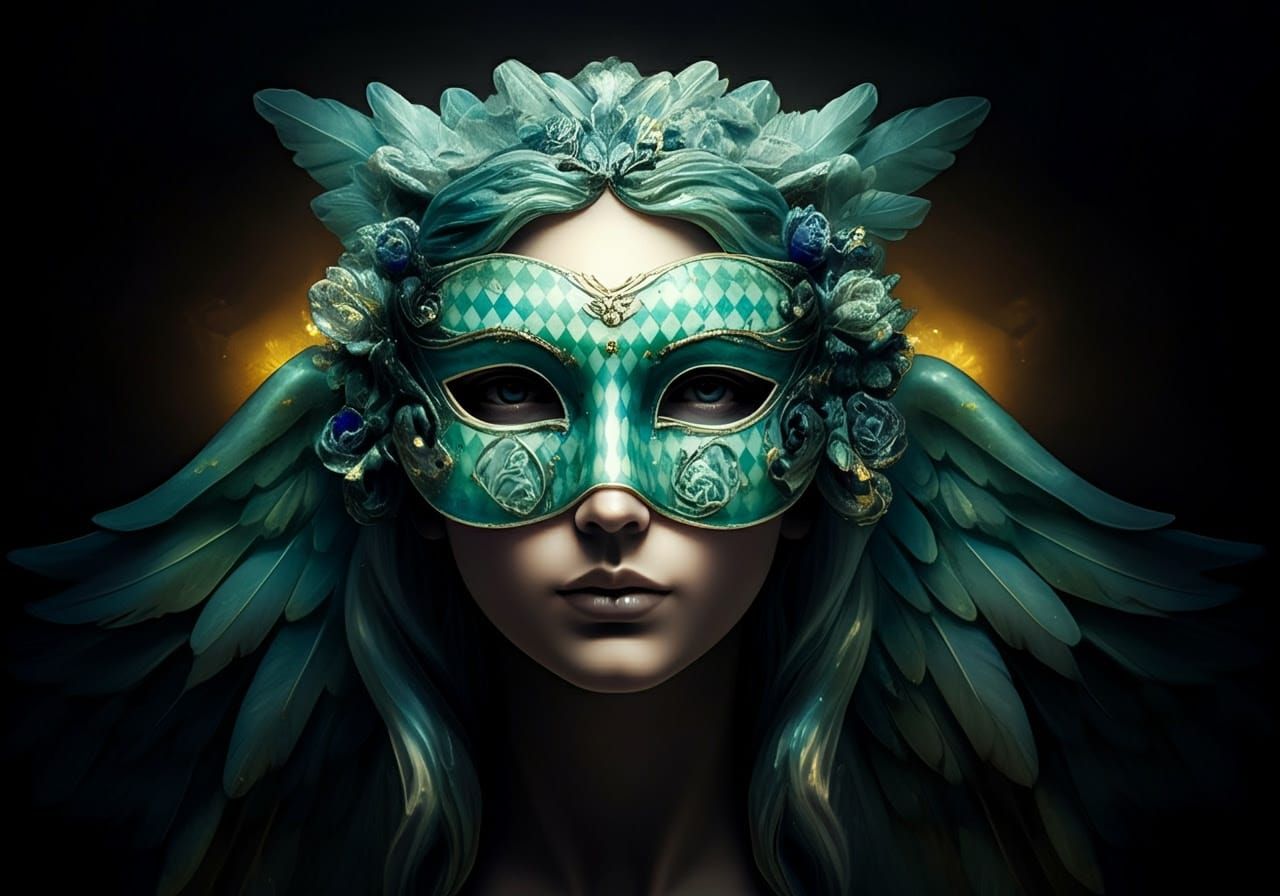 Living Gingham Angel