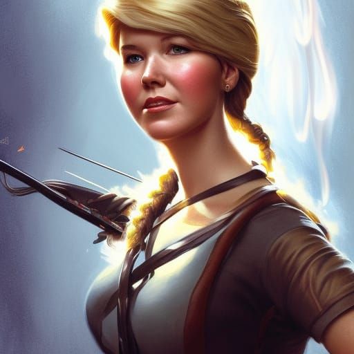 Hyperdetailed Portrait Concept Art in Art Nouveau Style