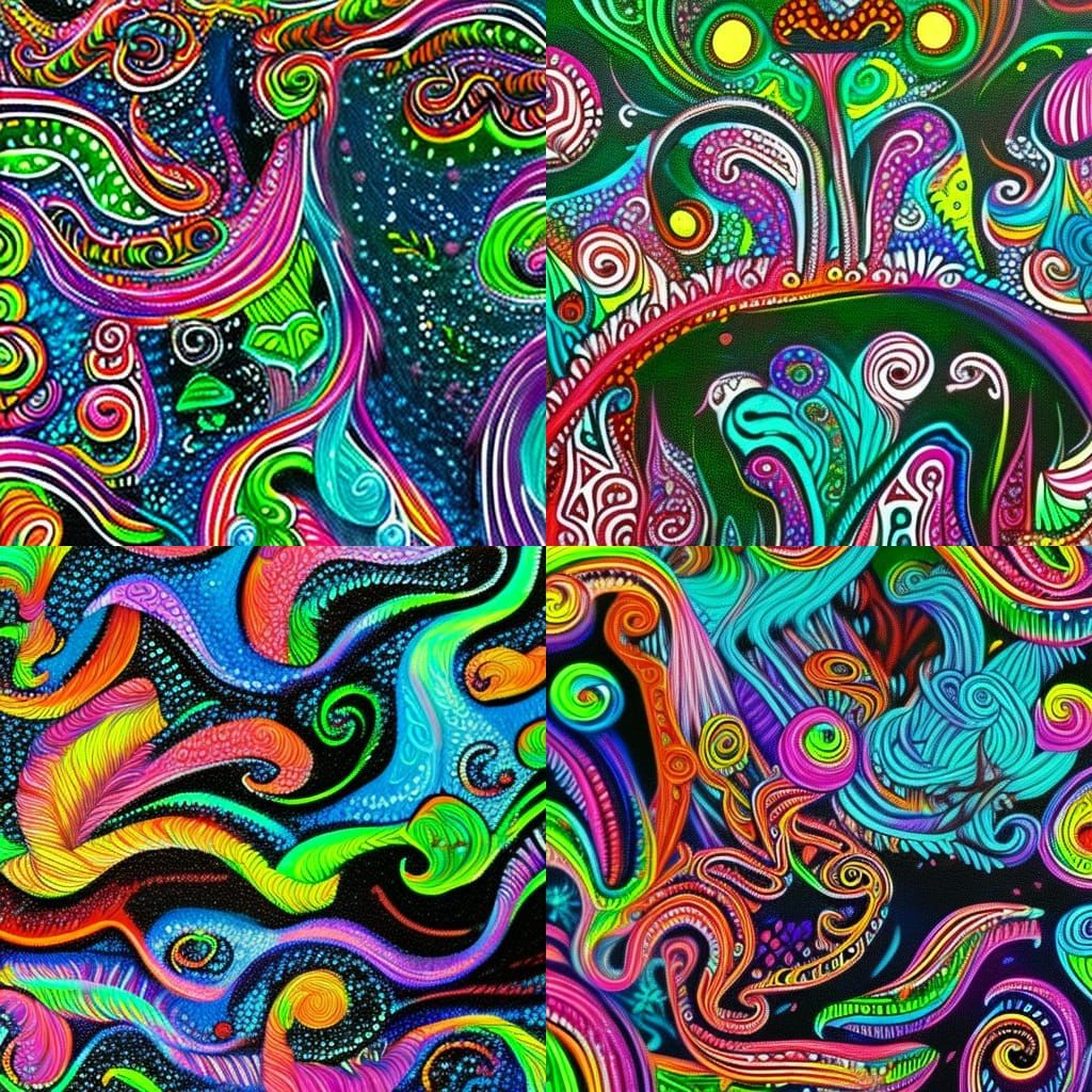 Magic Mushroom: African Tribal Art in Candyland