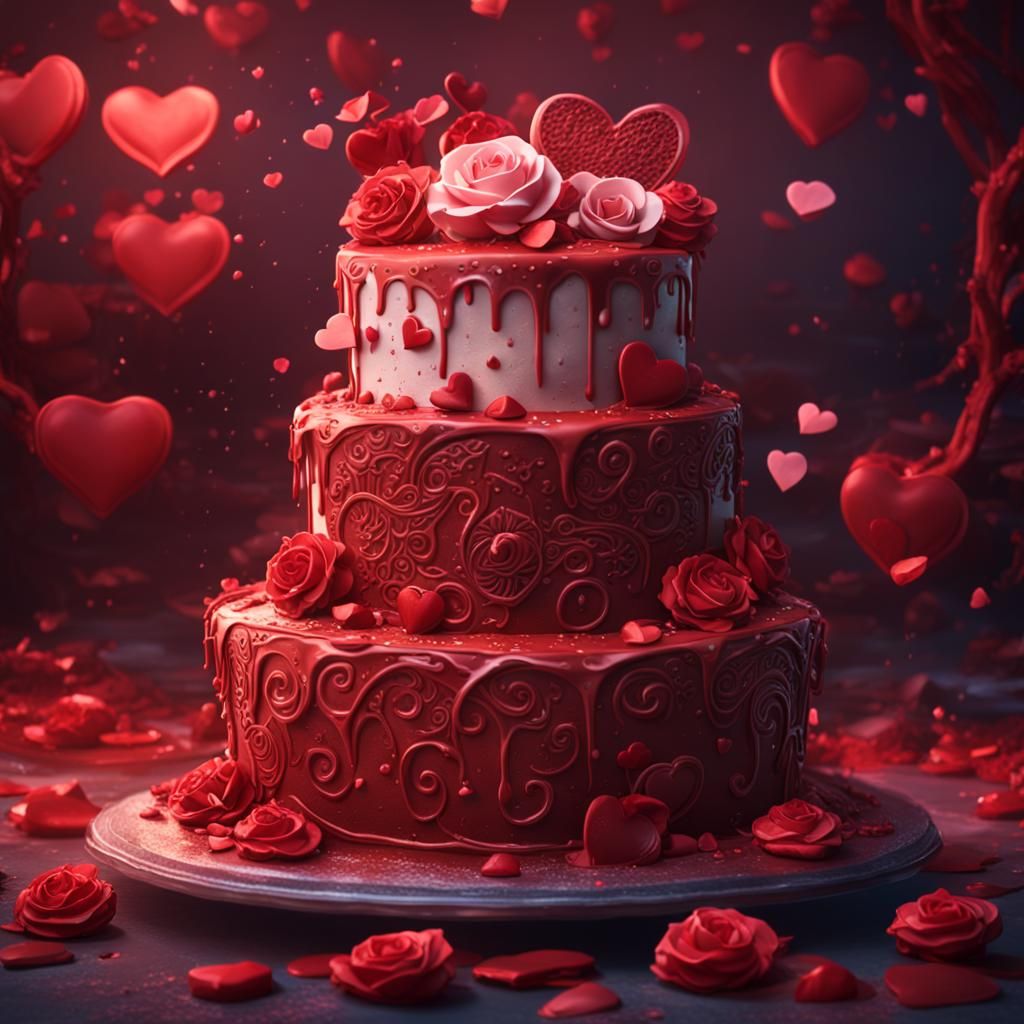 Valentine's Day Cake: A Proof of Love