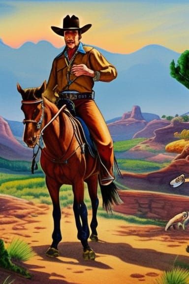 Quick-Draw McGraw On His Nag Slow-Poke