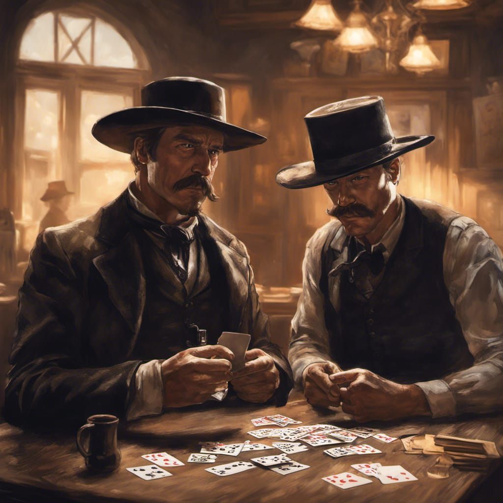 Doc Holliday and Wyatt Earp Card Game