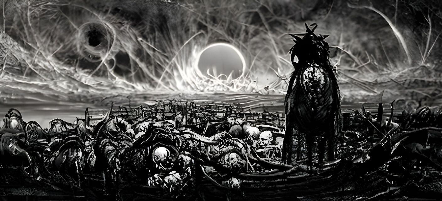 Apocalyptic Slice of Life Inspired by Dark Fantasy Art