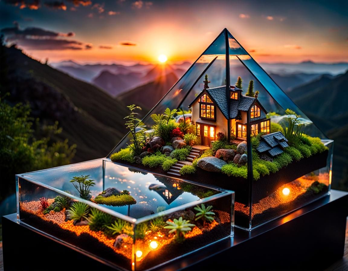 my terrarium home