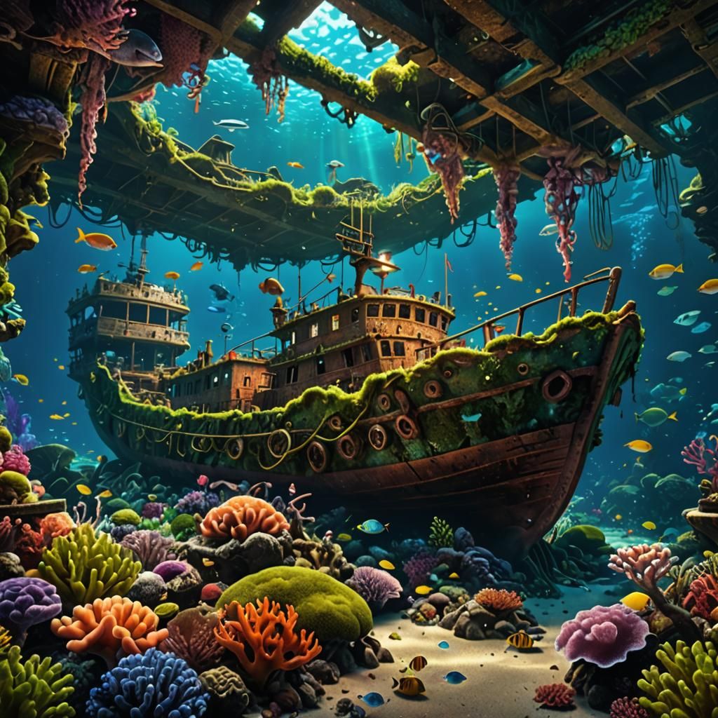 A mysterious wreck 💫