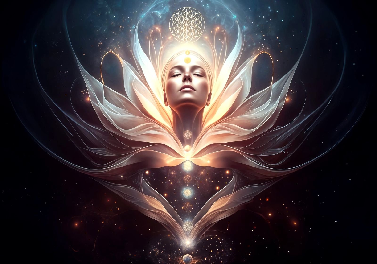 Celestial Forms Unfurl in Sacred Geometry