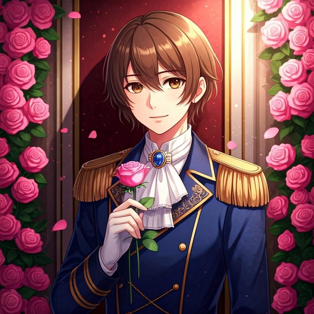 Regal Haruhi Fujioka in Victorian Royal Attire