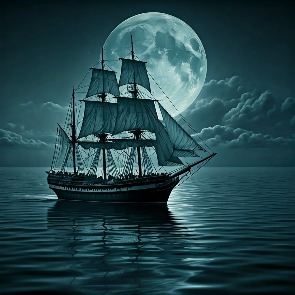 Sinister Ship in a Bottle