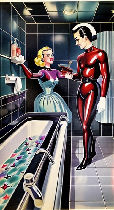 Kinky Welsh Mormon Couple Circa 1962